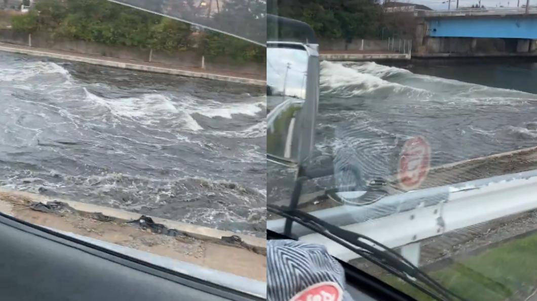石川強震海嘯抵達!日男拍海水逆流湧內陸 網炸鍋:別拍快逃