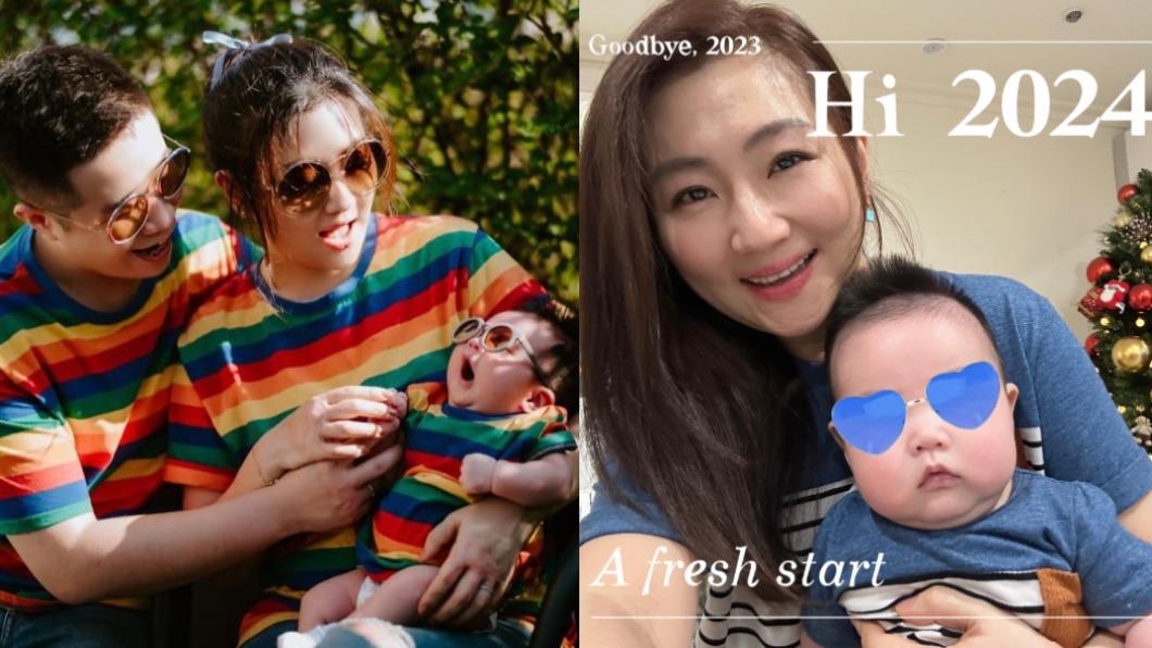 Selina不藏了！新年公開萌兒正面照　心疼他3度作嘔：像吃毒藥