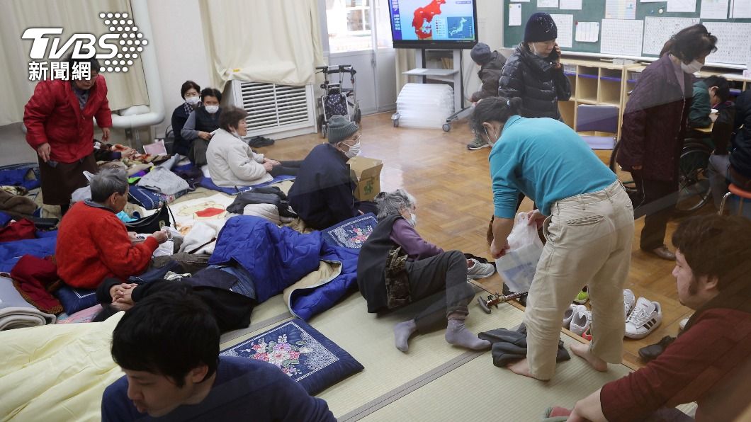 石川地震部分避難所停電仍擠爆 逾3萬災民無家可歸醫院陷混亂