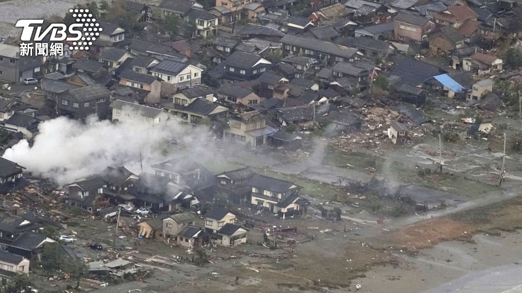 石川地震3萬多戶停電 珠洲市長:陷毀滅狀態千棟房屋恐全毀