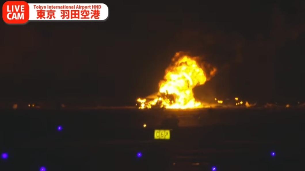 羽田機場-羽田機場起火-飛機起火-日航起火-JAL516-日航-羽田-日本航空-海上保安康飛機-保安庭飛機-日本飛機起火-日本飛機相撞-日本飛機-海保機-日航爆炸-羽田機場飛機起火-A350-日本飛機爆炸-飛機相撞-保安廳