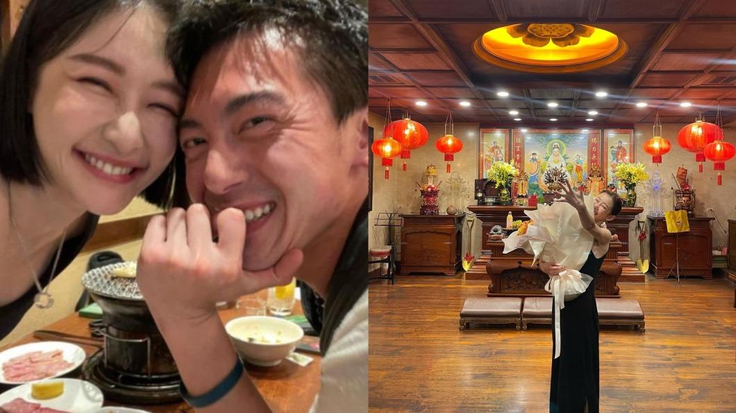 兔美答應謝睿宸求婚。(圖/翻攝自謝睿宸IG)