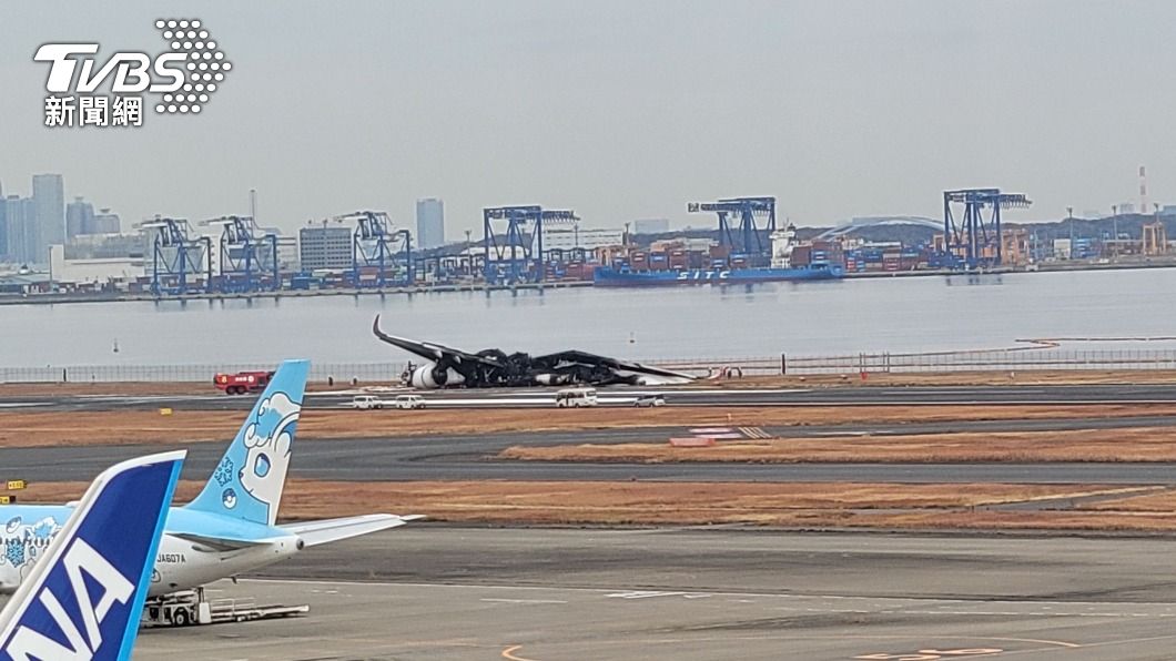 羽田機場-羽田機場起火-飛機起火-日航起火-JAL516-日航-羽田-日本航空-海上保安康飛機-保安庭飛機-日本飛機起火-日本飛機相撞-日本飛機-海保機-日航爆炸-羽田機場飛機起火-A350-日本飛機