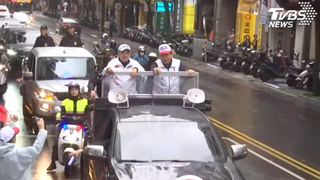 國民黨總統候選人侯友宜。（圖／TVBS）