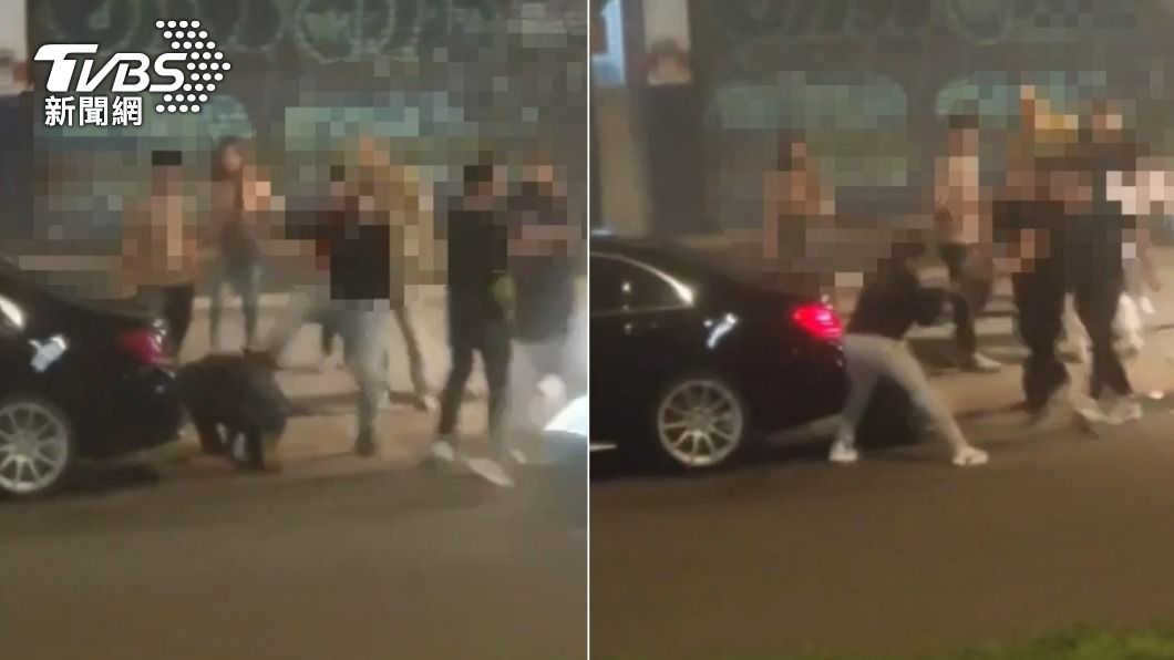 跨年夜變調!口角衝突男遭2酒客狂扁 酒吧老闆也加入戰局