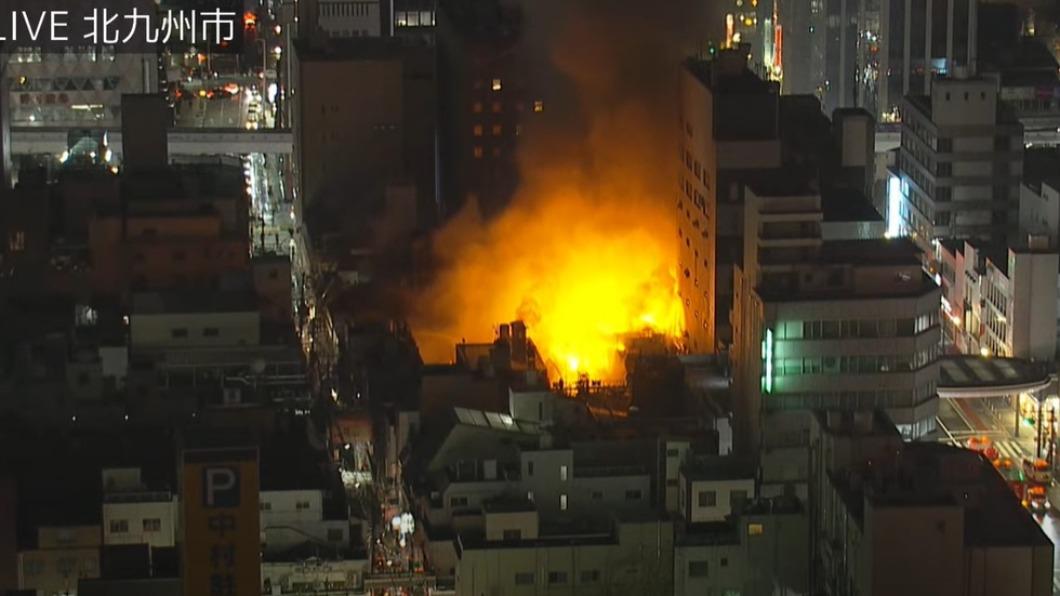 北九州小倉商店街大規模火災　烈焰吞噬多棟建築傳爆炸聲