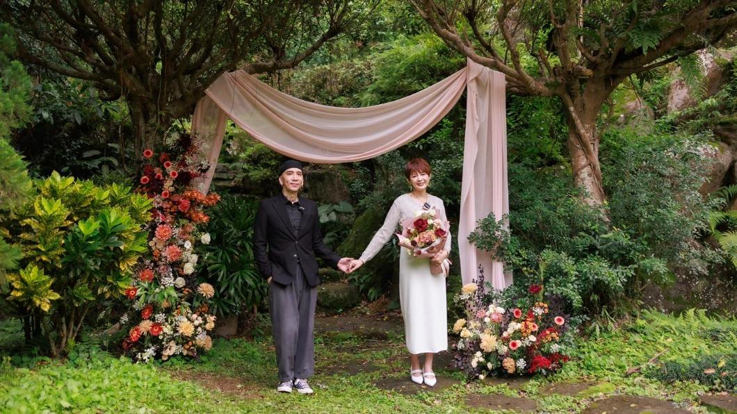 作家H日前和陳珮甄求婚。（圖／翻攝自陳珮甄臉書）