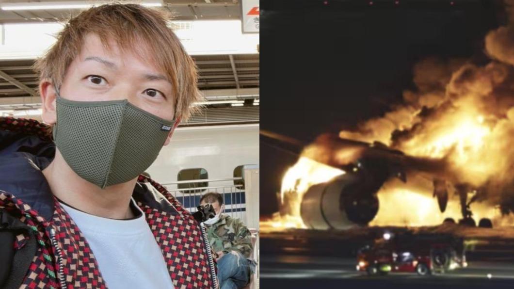 人在羽田日航機!AV清水健友死裡逃生 緊張「對話內容」曝光