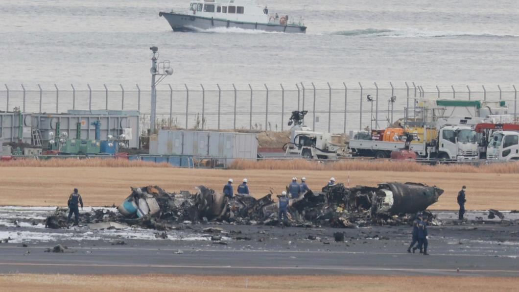 羽田再出事!日航地面車撞海保機 「機翼龜裂」不能飛