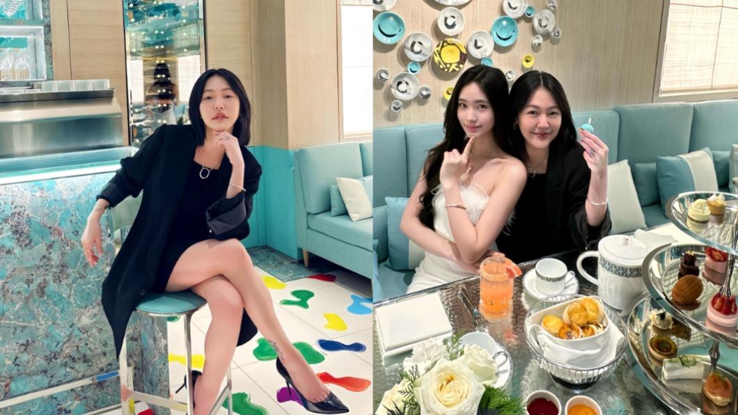 小S曬美腿吃下午茶!次女「露香肩」仙氣飄飄 母女同框震撼網