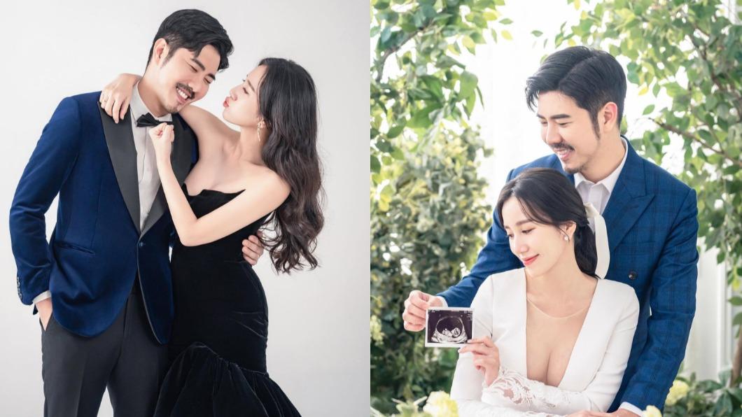 Apple、趙國翔去年宣布結婚、懷孕喜訊。(圖/翻攝自Apple IG)