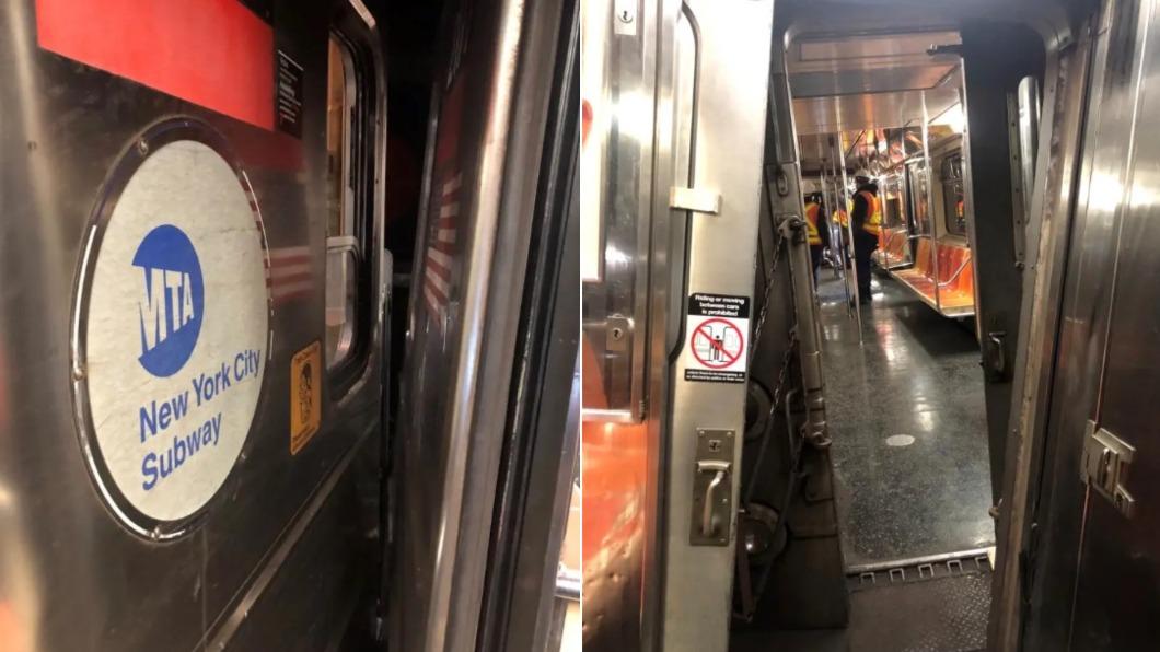 乘客回憶事發當下車廂劇烈搖晃的恐怖場警。（圖／翻攝自nycemergencymgt）