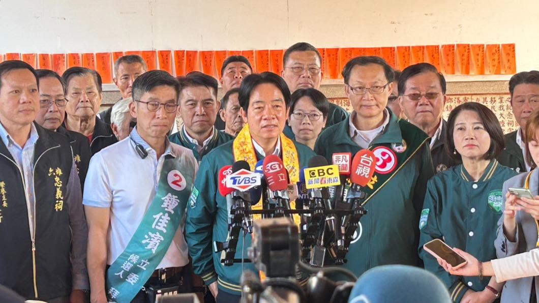 要媒體勿播民進黨廣告 賴清德:盼侯友宜改變戒嚴心態