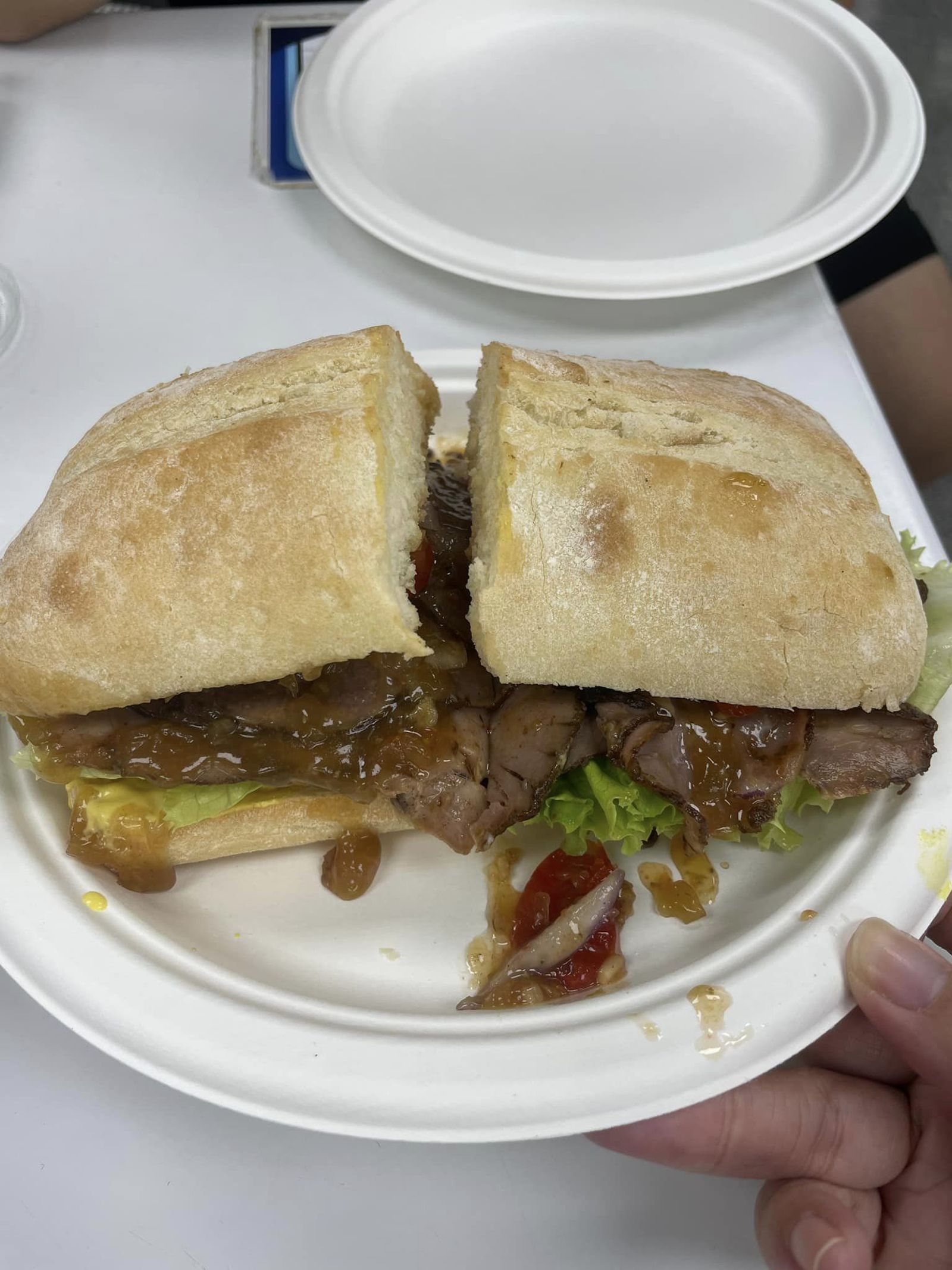 好市多推出「燒烤牛肉三明治」，但一份要價299元，有不少網友看到價錢後紛紛滅火。（圖／翻攝自「Costco好市多 商品經驗老實說」）