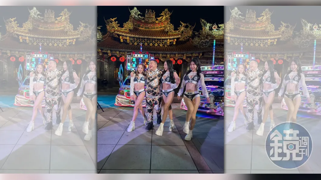 激瘦18公斤!董至成「擁辣妹」宮廟前熱舞 啤酒肚消風回春