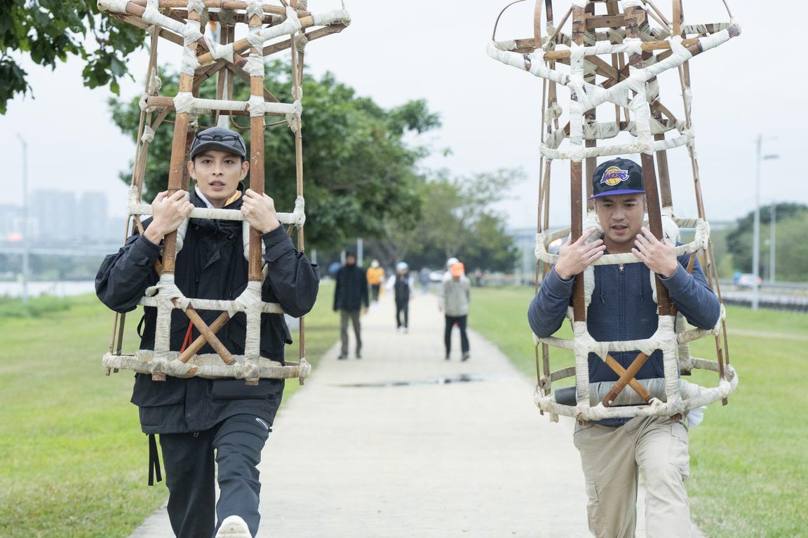 范逸臣、曹佑寧挑戰「神將」。(圖/民視提供)