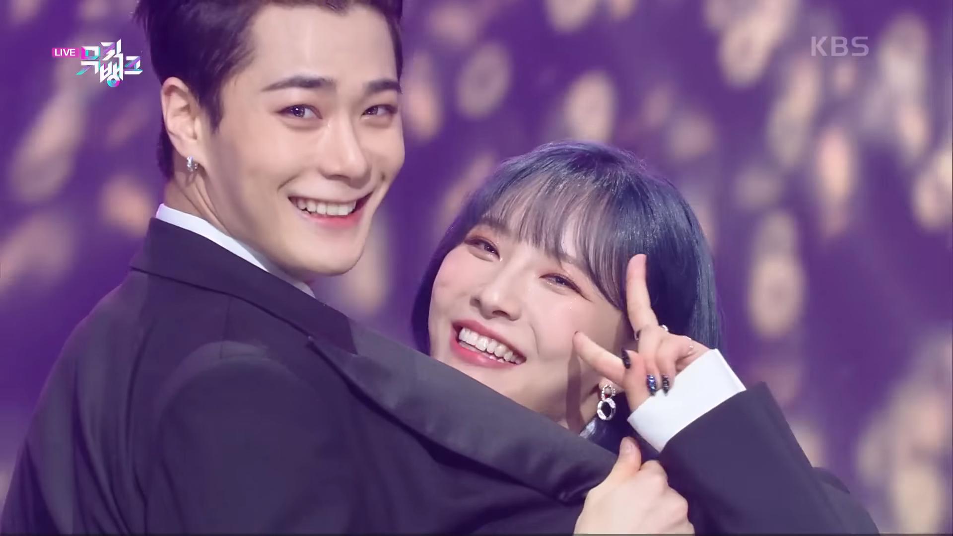 文彬過世,也無緣再看到他與親妹文秀雅合作。(圖/翻攝自KBS Kpop YouTube)
