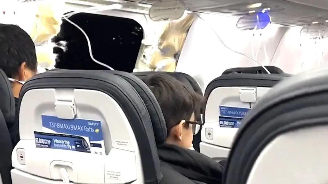 窗戶被吹走!阿拉斯加航空迫降 美下令停飛波音737-9