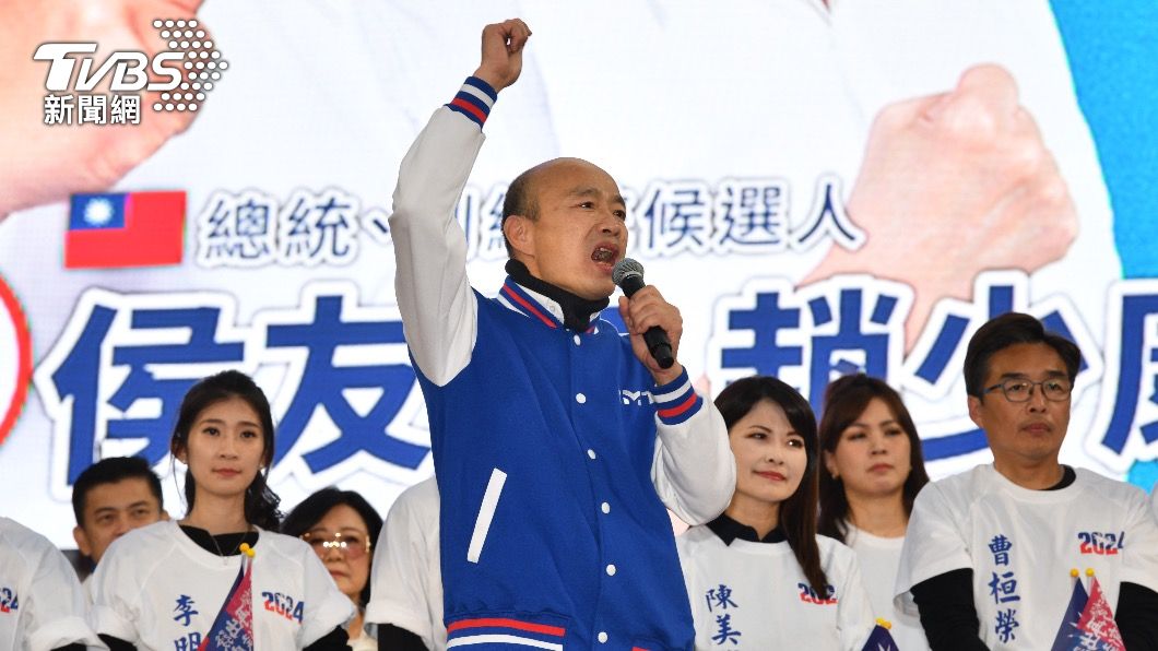 高雄市前市長韓國瑜。(圖/胡瑞麒攝)