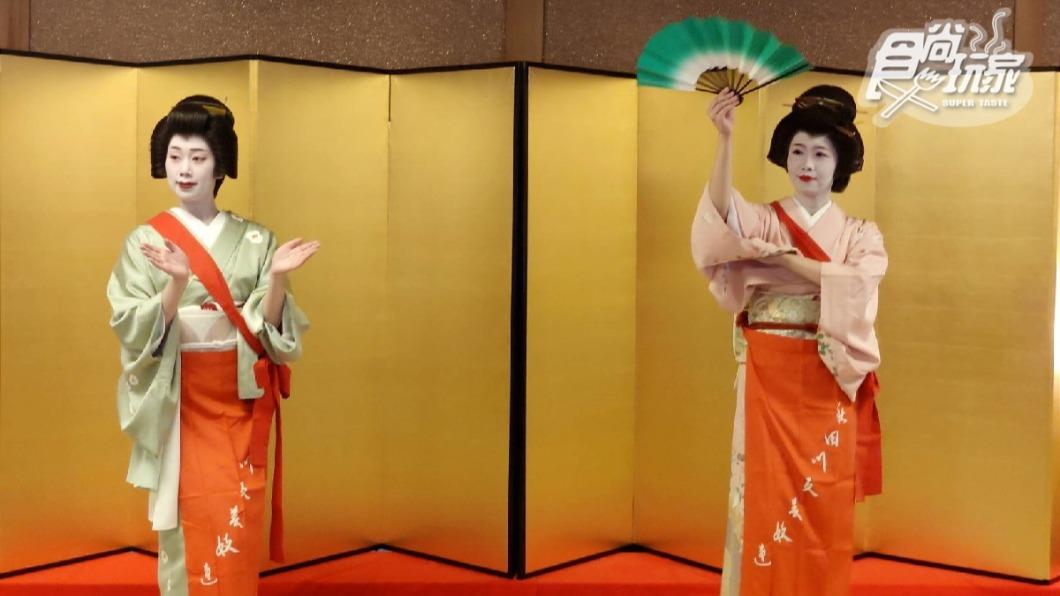 秋田舞妓在劇場進行表演。(圖/食尚玩家)