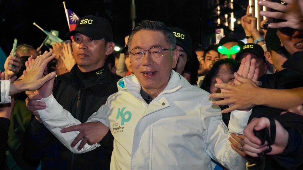 民眾黨總統候選人柯文哲。(圖/民眾黨提供)