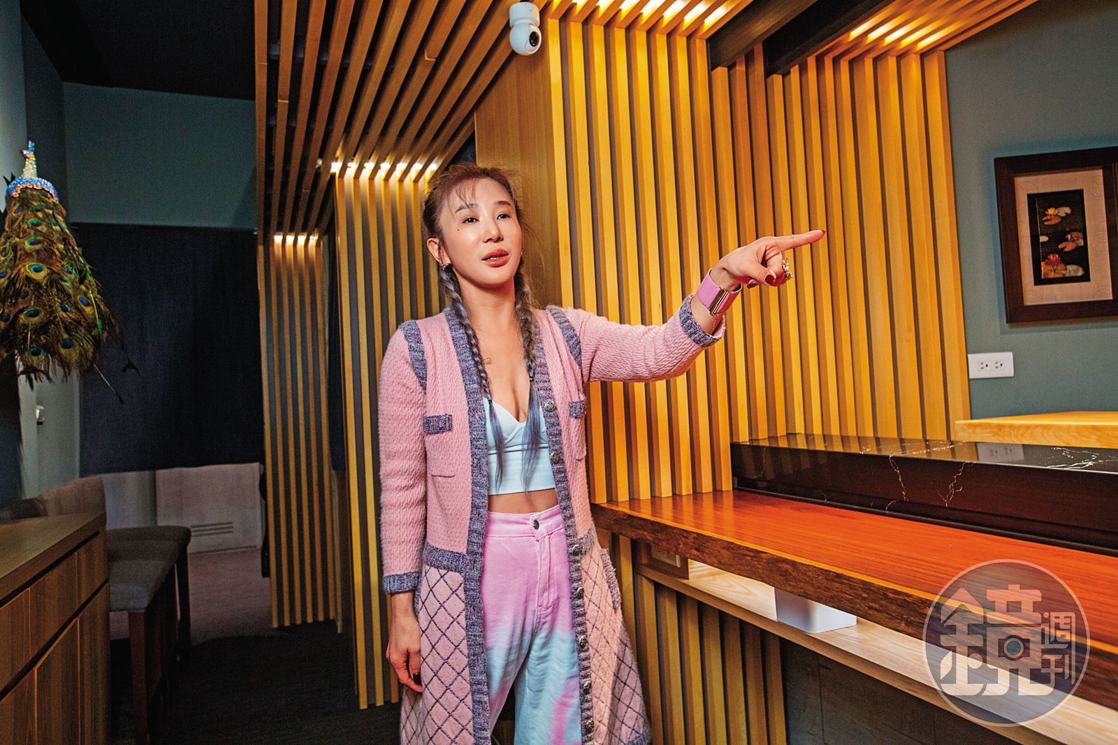 名媛王子苓(圖)在餐宴上遭李珍妮嗆是「做雞的」,至今仍覺得委屈。(圖/鏡週刊)