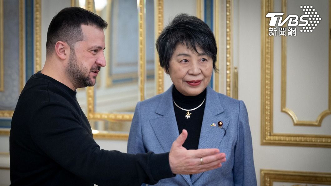 俄羅斯侵烏將滿兩週年 日本外相突訪基輔