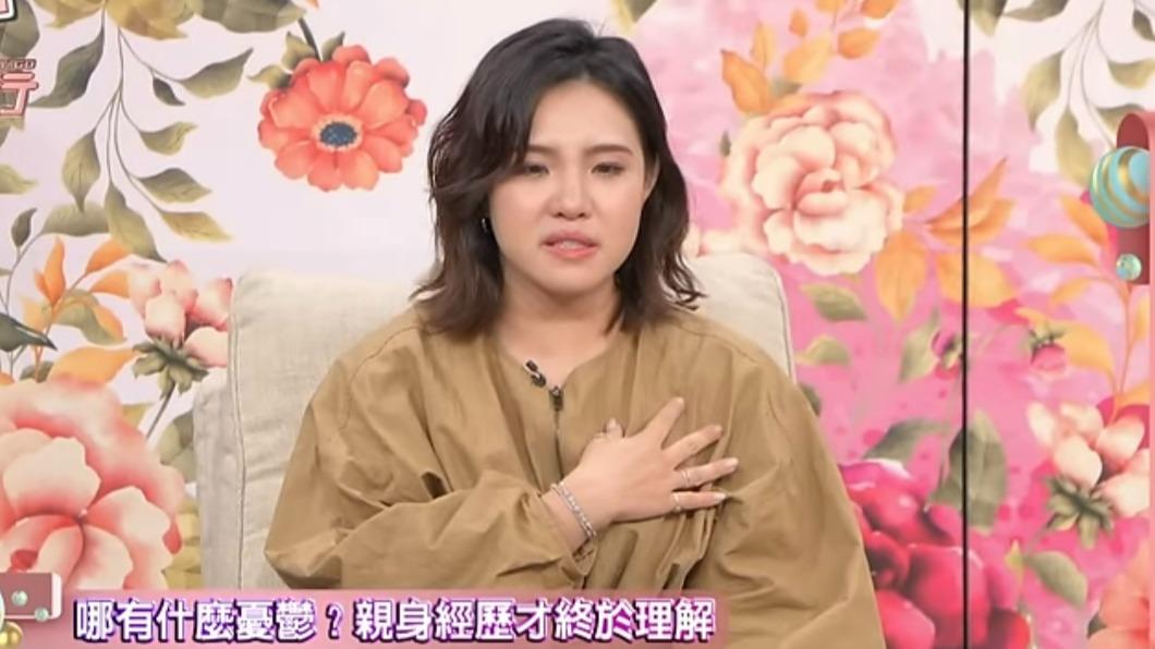 謝依霖上節目分享童年黑暗時期往事。(圖/翻攝自《單身行不行》YouTube)