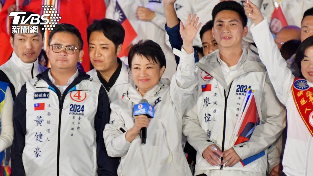 挺藍白組聯合內閣!若侯康當選 盧秀燕:我不接閣揆、不進內閣