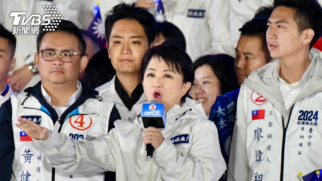 台中市長盧秀燕。(圖/胡瑞麒攝)