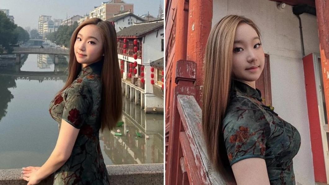 岑永康21歲愛女穿旗袍！「超凶身材」藏不住　全場暈爛：太美了