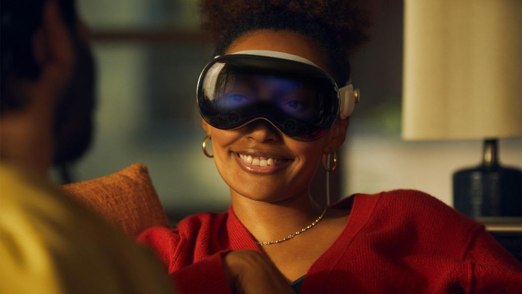 Apple Vision Pro上市開賣後爆紅。（圖／APPLE提供）