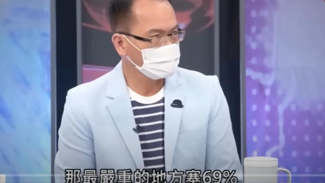 鄭弘儀之前健康檢查時發現冠狀動脈阻塞,動脈血管狹窄已達69%。(圖/《新聞挖挖哇》YouTube)