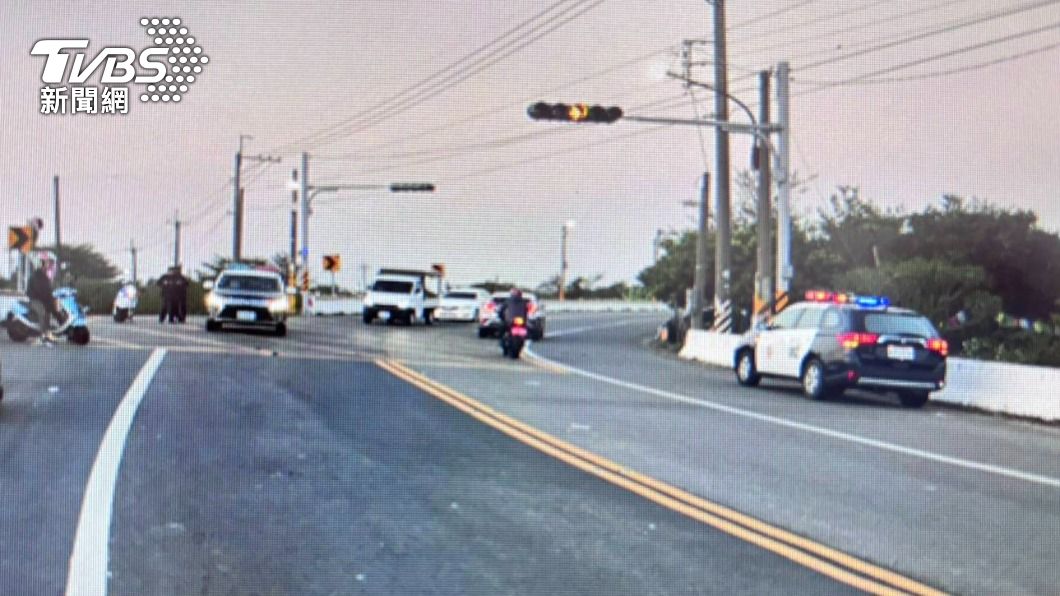 肇事司機涉嫌破壞現場及肇逃。（圖／TVBS）