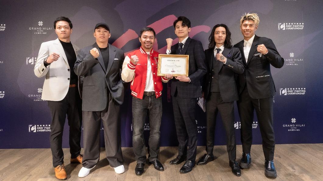 Manny Pacquiao表示，這是他第一次到台灣，這是很棒、很漂亮的地方。（圖／主辦單位提供）