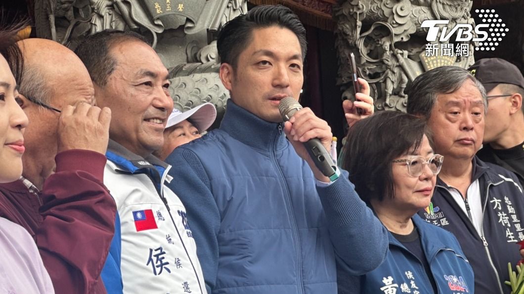 最後催票!蔣萬安、徐巧芯陪同侯友宜台北掃街 民眾熱情放鞭炮