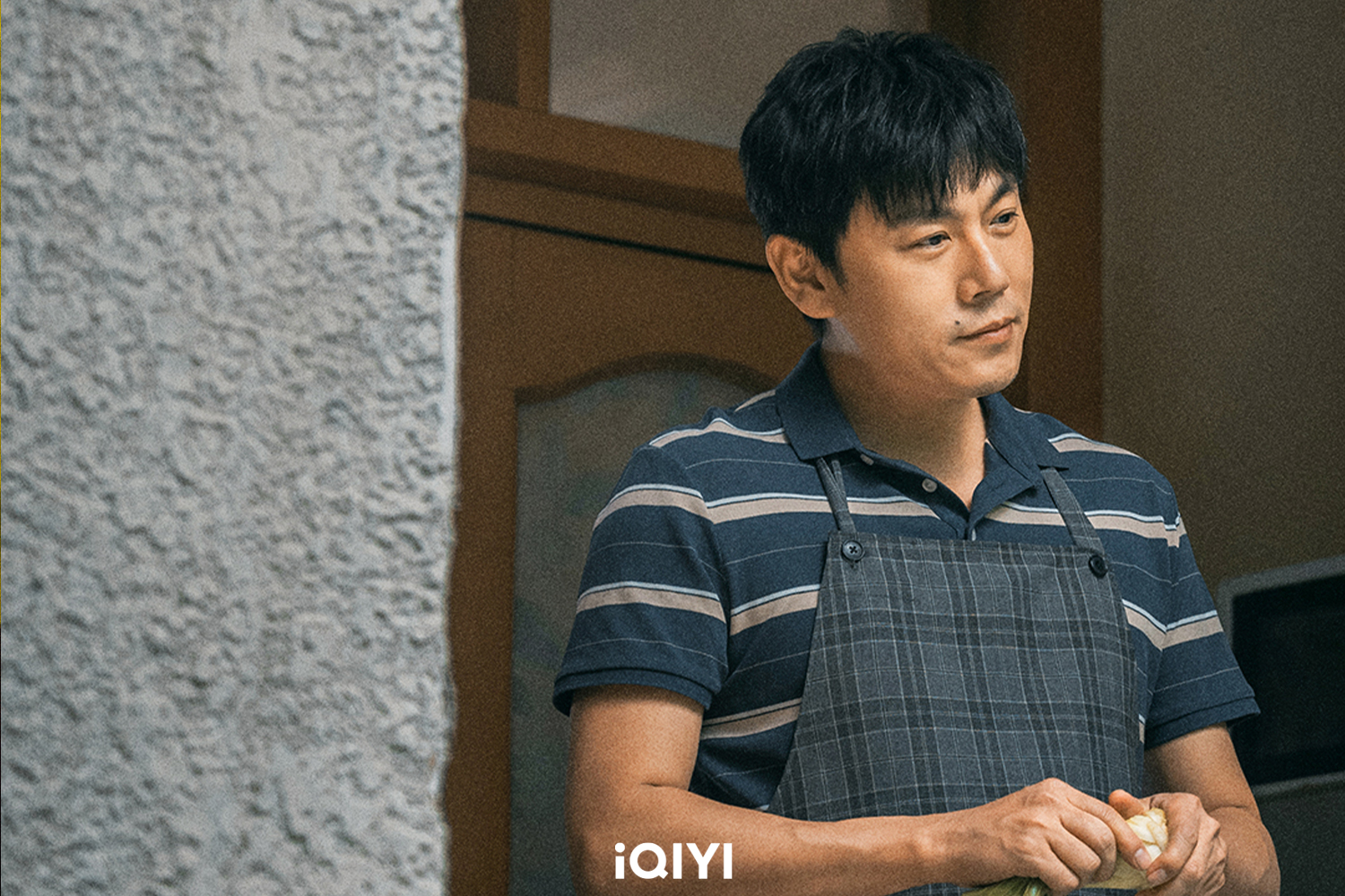 秦昊在《三大隊》開拍前瘦了15公斤。(圖/iQIYI國際站提供)