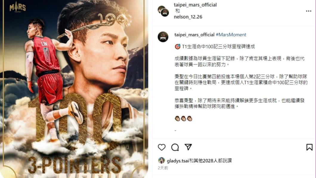 蔡尚樺在林秉聖貼文按愛心(圖/翻攝自林秉聖IG)