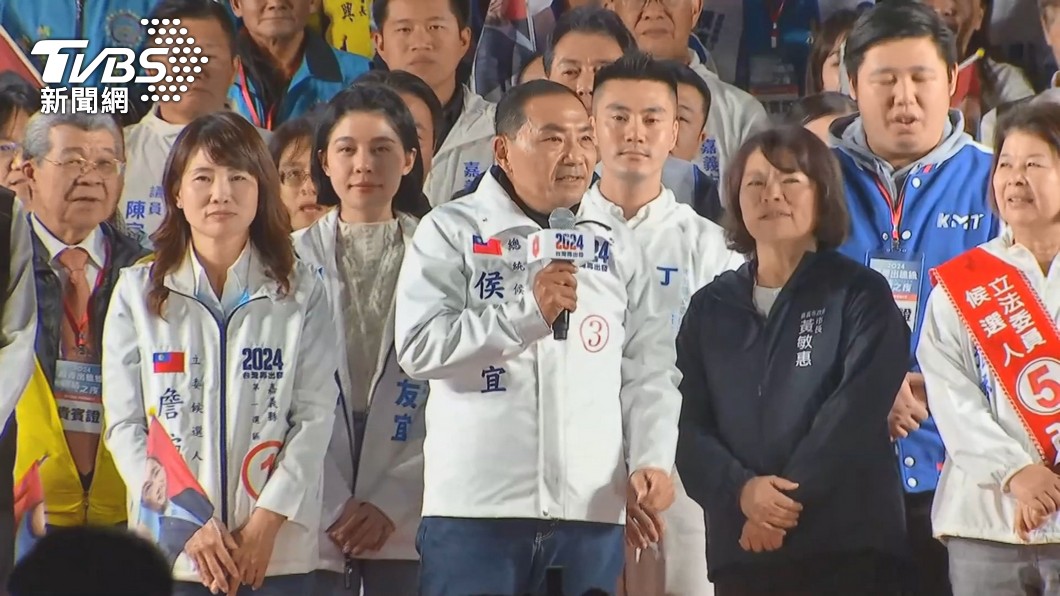 侯友宜回「嘉」造勢湧3萬人! 轟國家級警報「是詐騙」