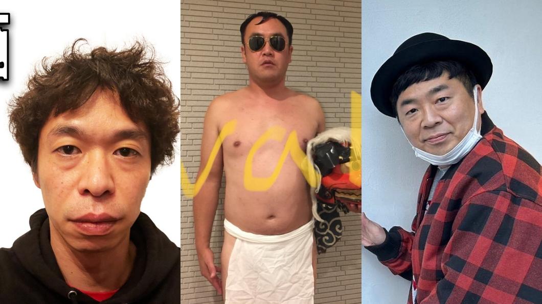 左起為渡邊SENSE、田村憲司、黑瀨純。(圖/翻攝自當事人推特、IG)