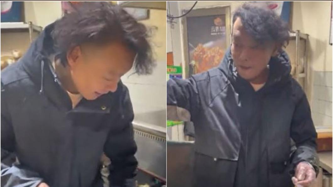 「野生陳奕迅」街頭擺攤!兼差賣臭豆腐 被認出尬低頭裝忙