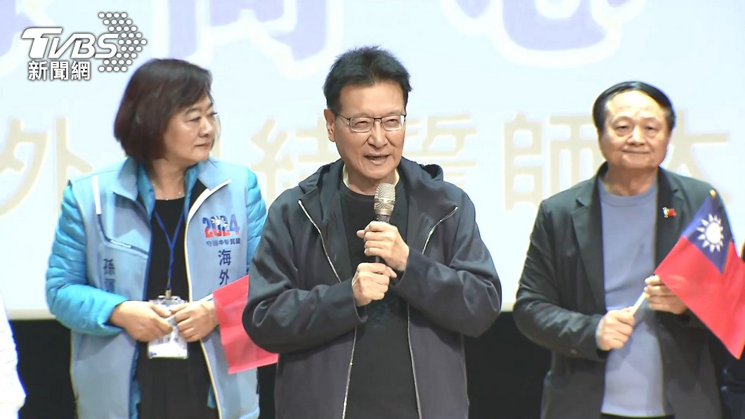 國民黨副總統候選人趙少康。(圖/TVBS)