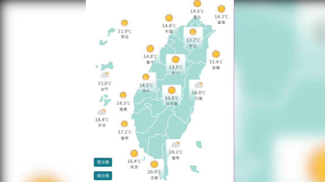 圖/中央氣象局