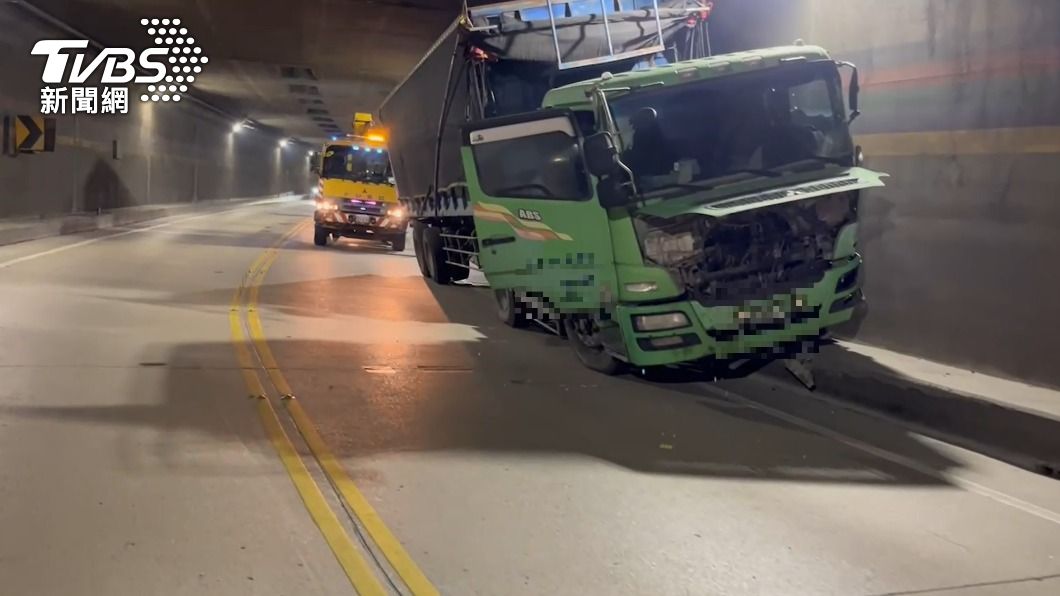 詭異!花蓮砂石車地下道偏移後自撞 駕駛頭部重創身亡