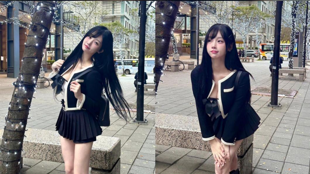 韓國女神實況主現身信義區 「上下全露」超香畫面瘋傳