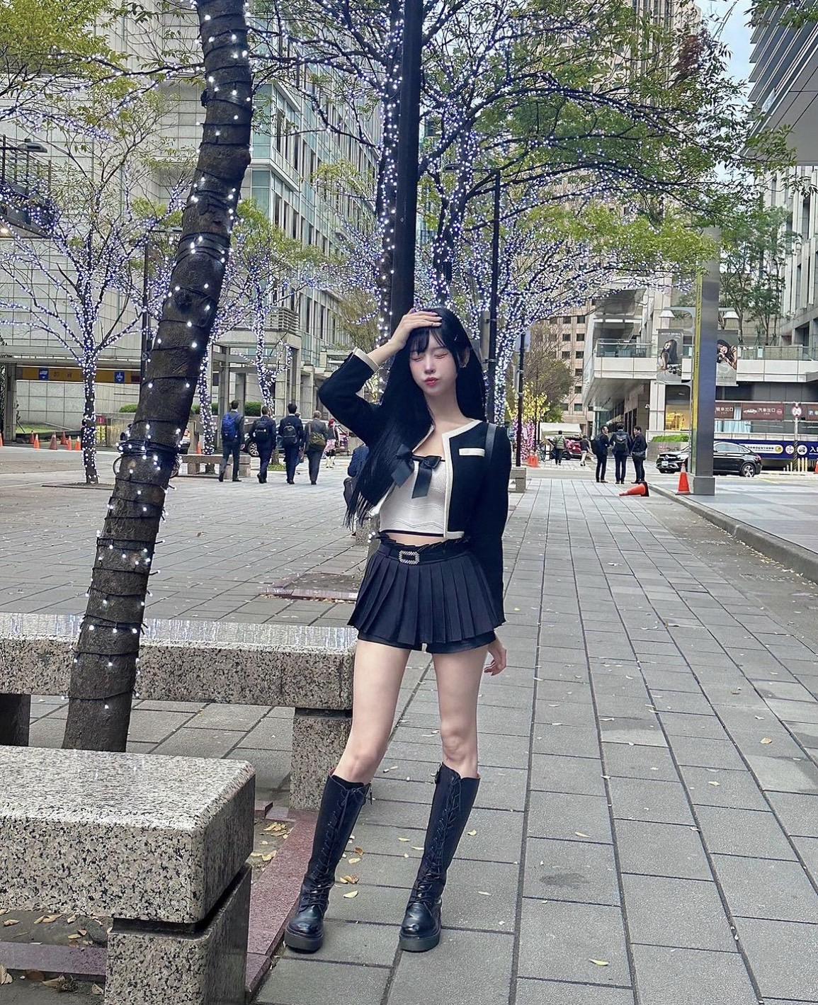 南韓人氣女實況主禹韓京。（圖／翻攝自@han_kyung__ IG）