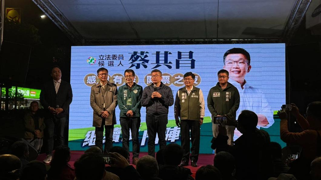 2024大選/蔡其昌守住台中海線 指標戰區「藍白合」鎩羽而歸