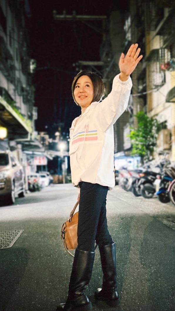 于美人敗選。(圖/翻攝于美人臉書)