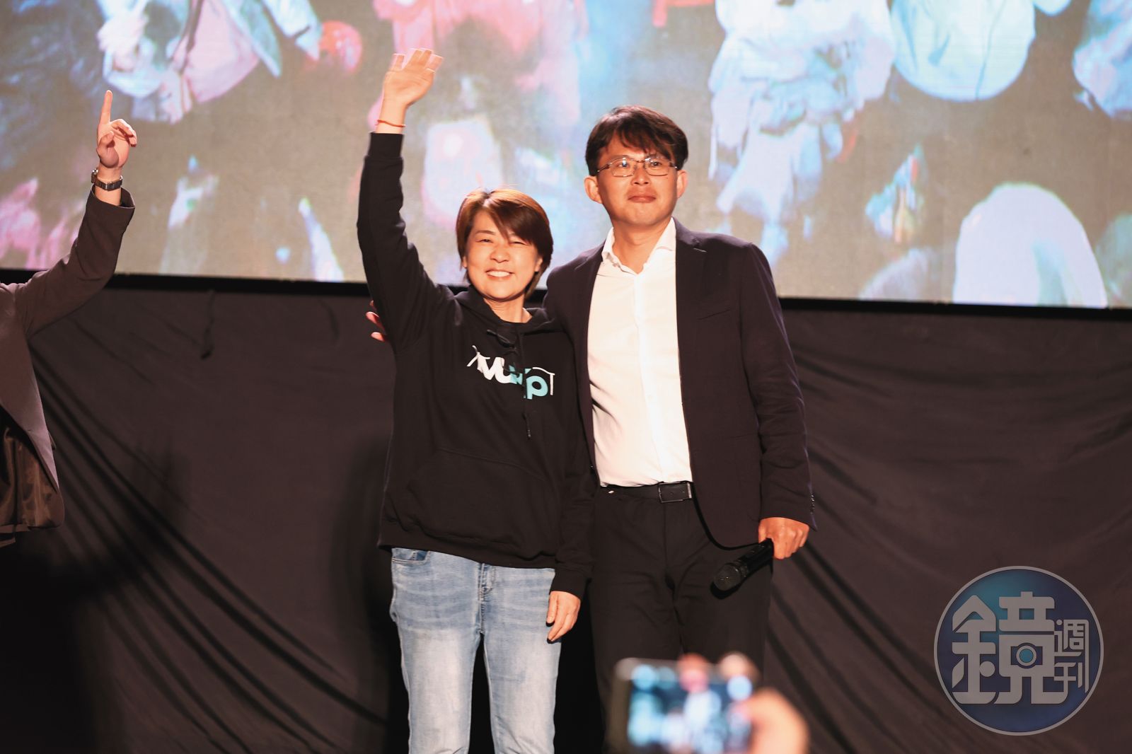 黃珊珊、黃國昌自帶聲量，會不會演變成為民眾黨的「兩顆太陽」，留待時間證明。（圖／鏡週刊）