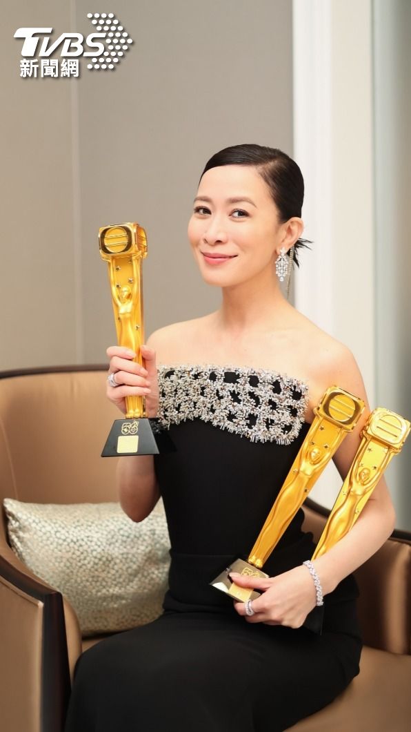 佘詩曼分享當初接下《新聞女王》過程。（圖／趙世平攝）
